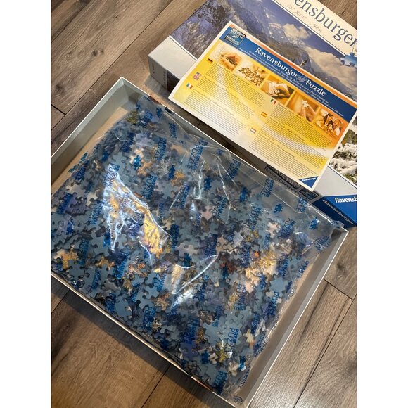 Ravensburger 2000 Piece Panorama Puzzle Neuschwanstein Castle 52" X 24" New - Picture 4 of 6